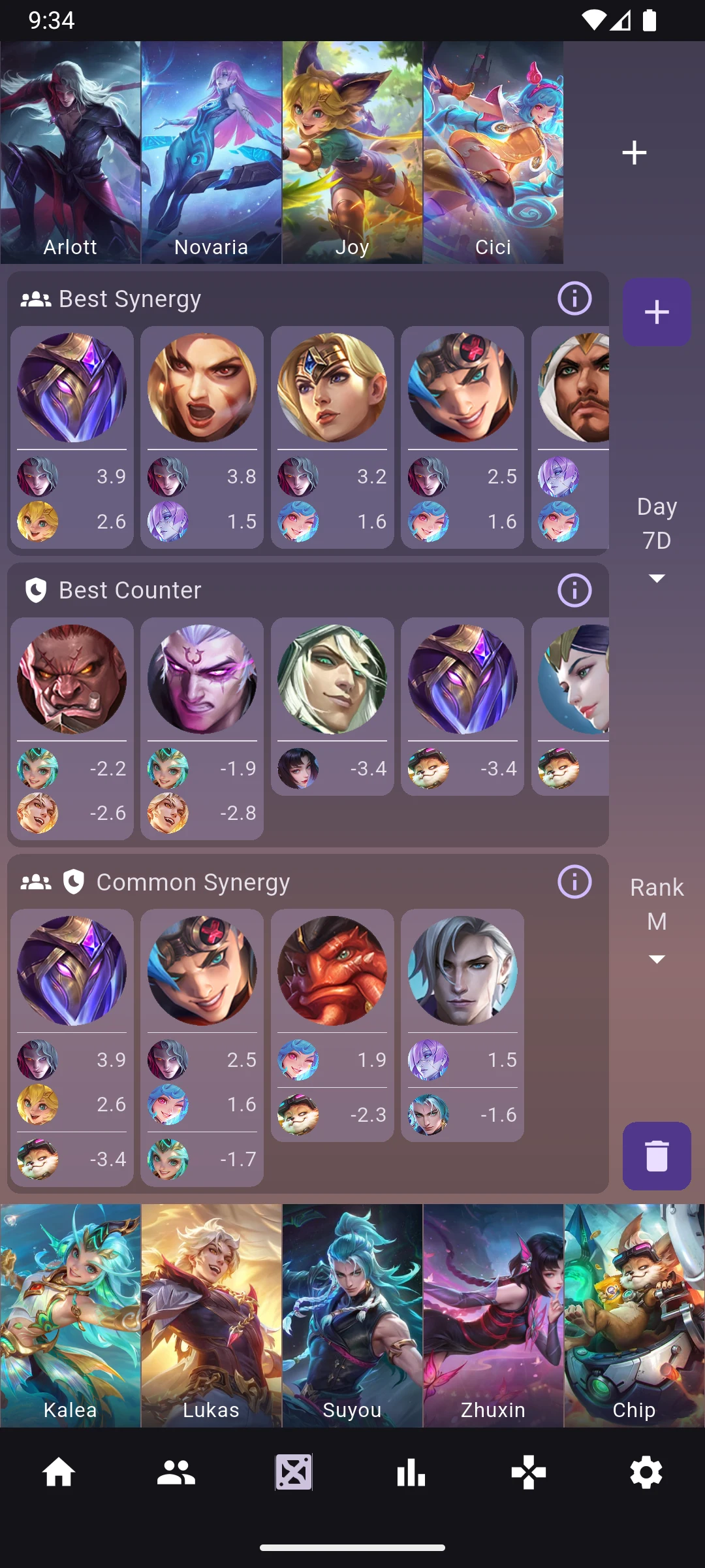 MLBB Support: Counter & Stats screenshot