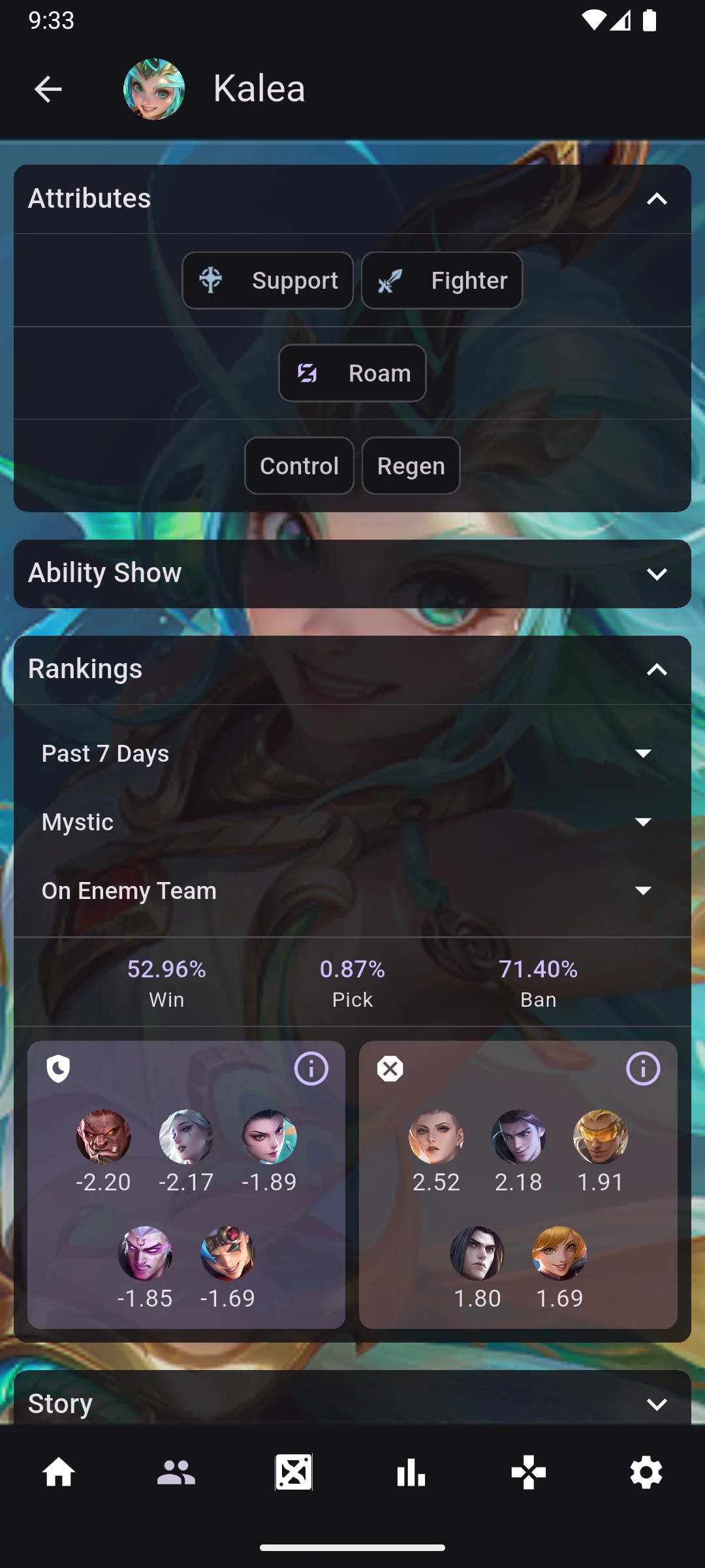 MLBB Support: Counter & Stats screenshot