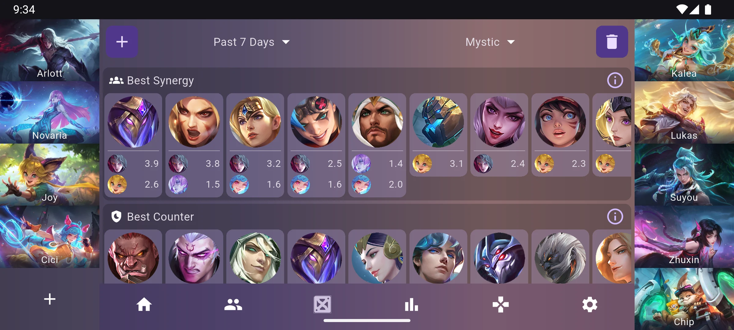 MLBB Support: Counter & Stats screenshot